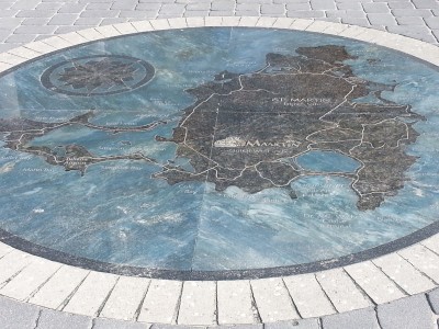 Carte de Saint Martin