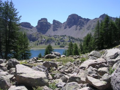 ha ! le lac d'Allos