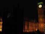 Houses of parlement by night